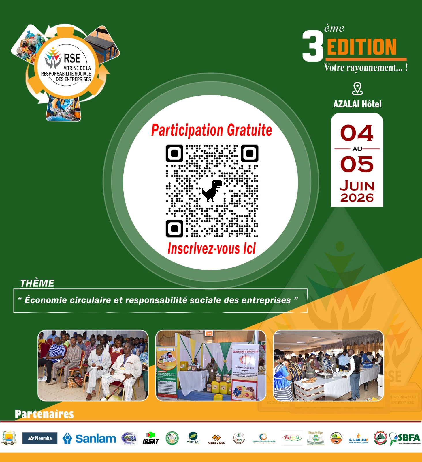 Inscription Vitrine RSE